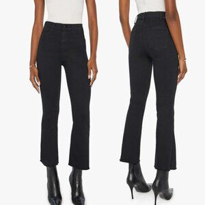 Mother Women's Not Guilty The Hustler Ankle Fray High Rise Jeans Size 29